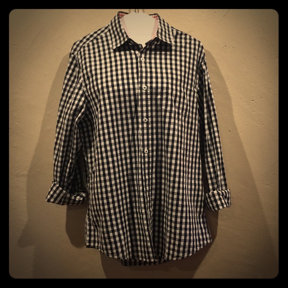 Boyfriend plaid shirt